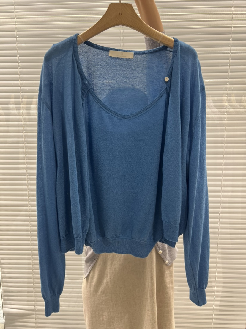 FF韓國㊣直郵東大門代購女裝新品時尚休閑25春夏套裝羊毛衫FF/SUNDAY套裝圖色3
