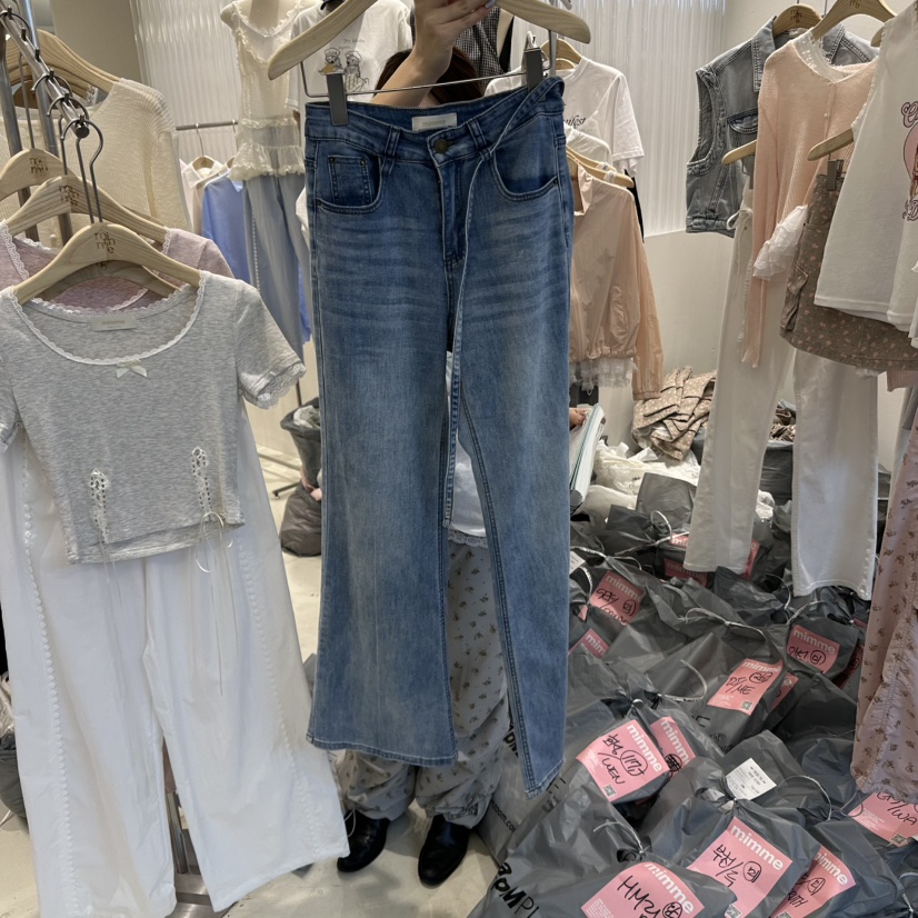 MIMME韓國直郵㊣東大門實拍女裝新品時尚人氣休閑休閑褲含腰繩MIMME休閑褲圖色3