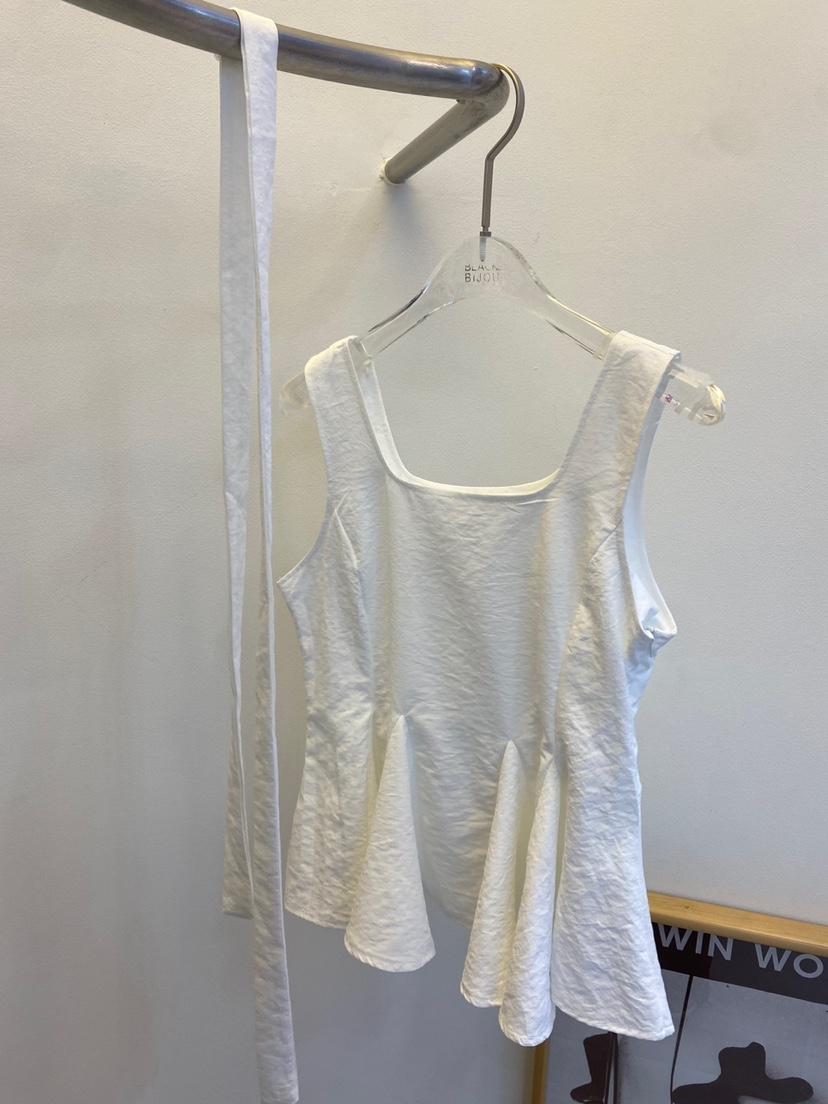 BLACK BIJOU東大門直郵女士新品休閑真品職業吊帶背心含脖帶BLACK BIJOU吊帶/背心