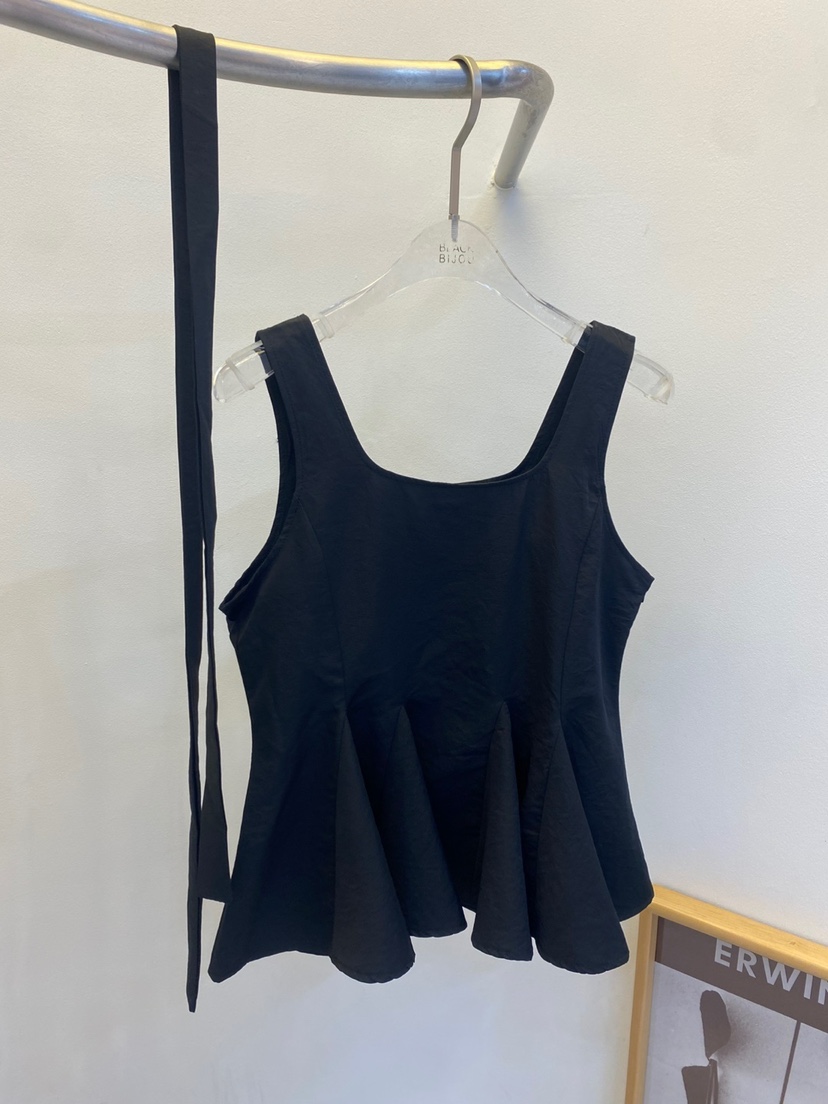 BLACK BIJOU東大門直郵女士新品休閑真品職業吊帶背心含脖帶BLACK BIJOU吊帶/背心圖色2