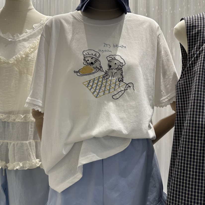 MIMME直郵韓國代購㊣女裝新款熱賣25春夏時尚休閑人氣推薦T恤MIMMET恤