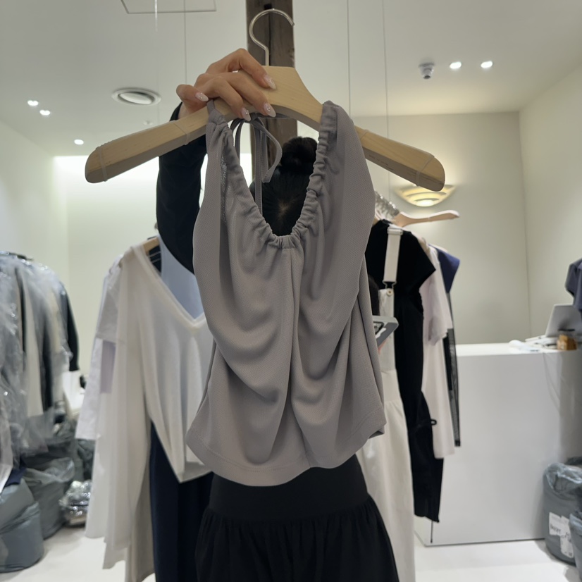 AVECNOUS韓國㊣直郵東大門代購女裝新品時尚吊帶背心不含內搭AVECNOUS吊帶/背心圖色5