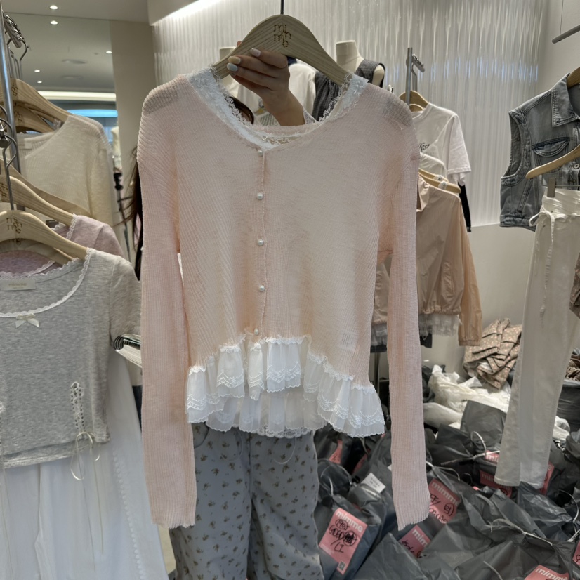 MIMME直郵韓國代購㊣女裝新品休閑25春夏人氣推薦熱賣針織衫MIMME針織衫圖色3