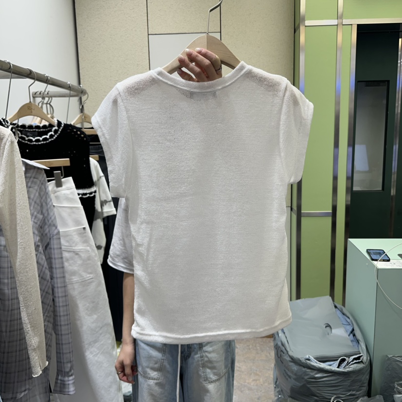 REIZ韓國直郵女裝新品熱賣推薦25春夏人氣時尚休閑真品職業T恤REIZT恤