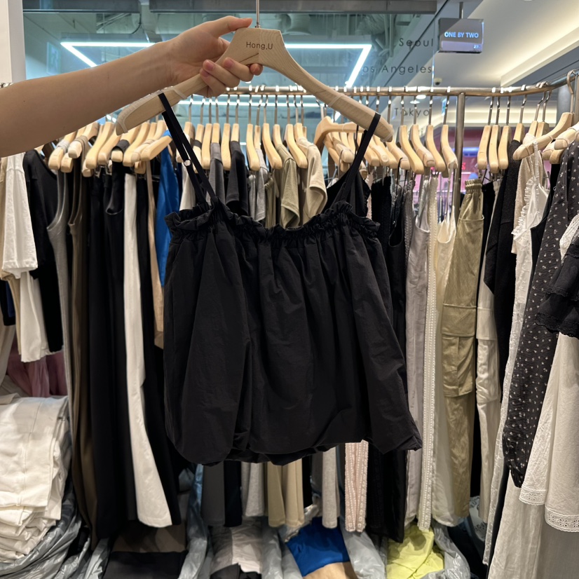 HONG.U東大門直郵女士新品25春夏推薦熱賣人氣休閑吊帶背心HONG.U吊帶/背心圖色3