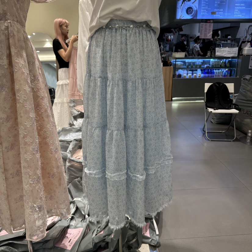 PRIMA LUCE韓國直郵女士新款職業熱賣推薦25春夏真品人氣長裙CHARLOTTE長裙圖色1