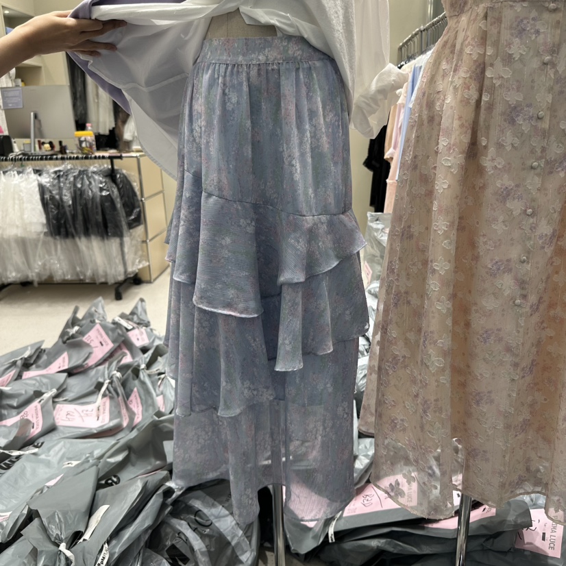 PRIMA LUCE東大門代購女士新品推薦休閑25春夏真品人氣長裙CHARLOTTE長裙圖色1
