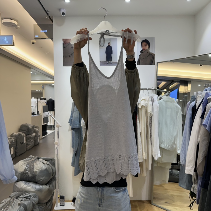 MAINT東大門實拍女士新品休閑推薦時尚職業吊帶背心不含內搭MAINT吊帶/背心圖色2