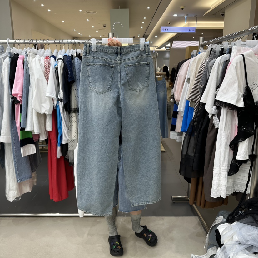 INTHEEND東大門直郵女裝新品真品休閑職業人氣時尚牛仔褲復古INTHEEND牛仔褲