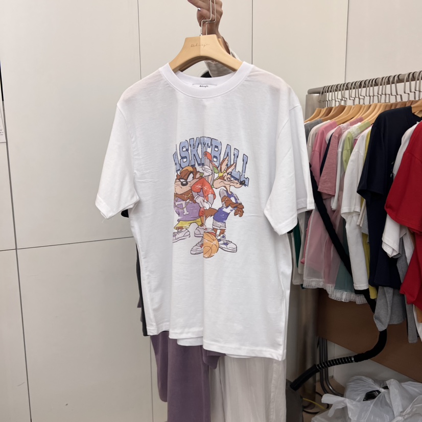 DOHWAJI東大門代購女裝新品推薦25春夏真品熱賣休閑時尚T恤DOHWAJIT恤圖色2