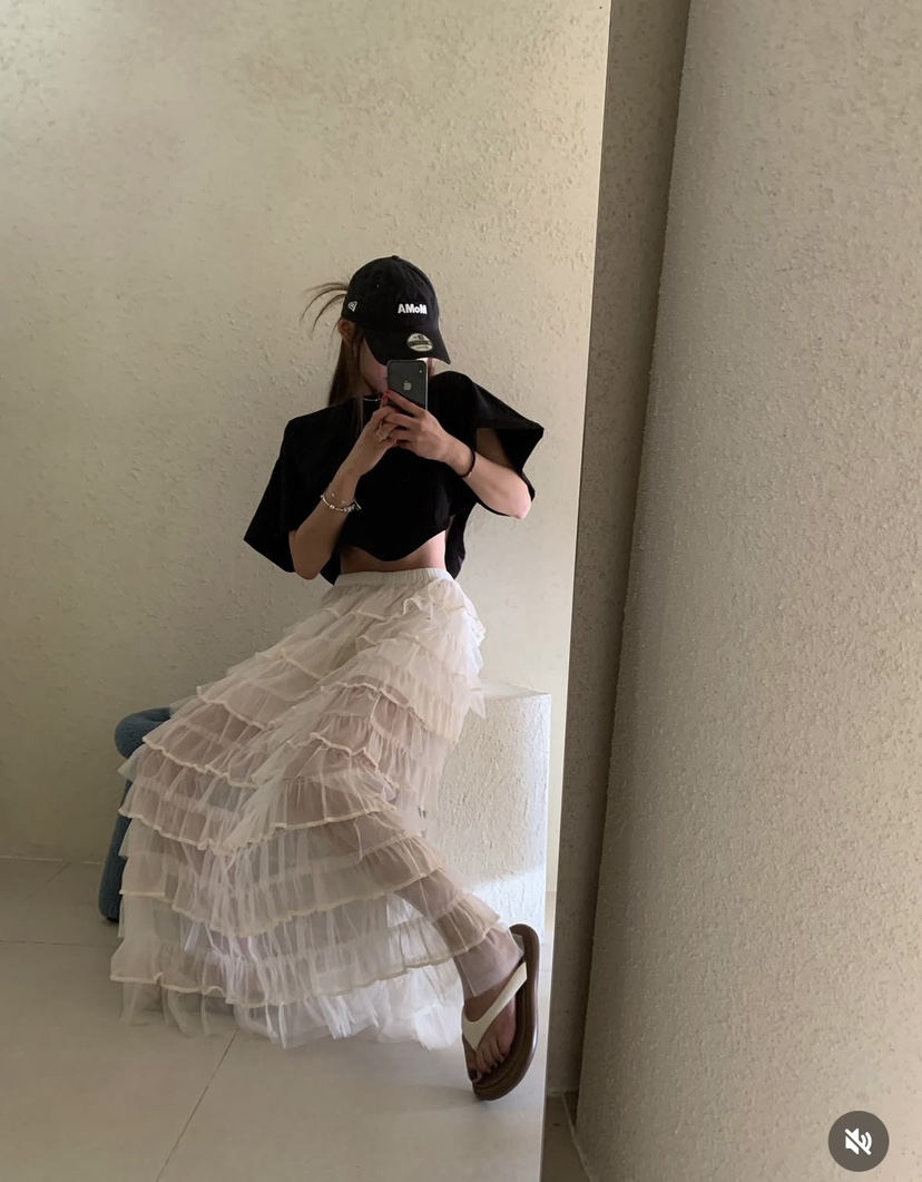 VIRKIN韓國代購女士新款推薦25春夏休閑時尚熱賣職業T恤斗篷VIRKINT恤