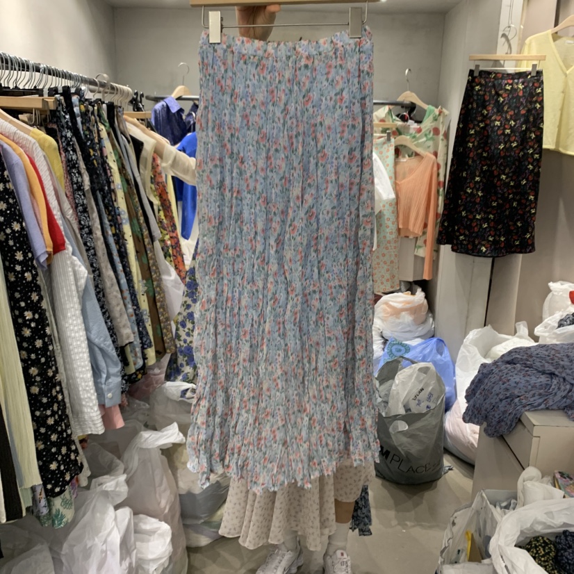 LOGROAD東大門實拍女裝新品職業休閑真品25春夏時尚熱賣長裙LOG ROAD長裙圖色2