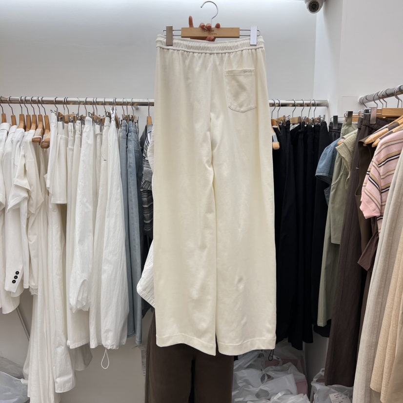 DRESS ROOM東大門代購女裝新品人氣推薦休閑25春夏休閑褲刺繡DRESS ROOM休閑褲