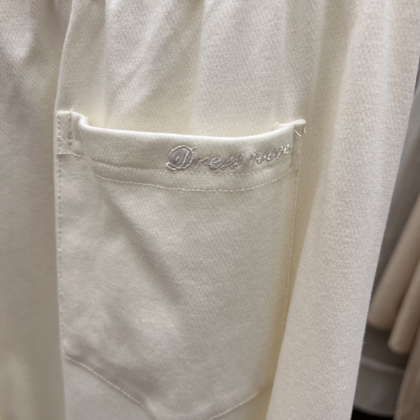 DRESS ROOM東大門代購女裝新品人氣推薦休閑25春夏休閑褲刺繡DRESS ROOM休閑褲
