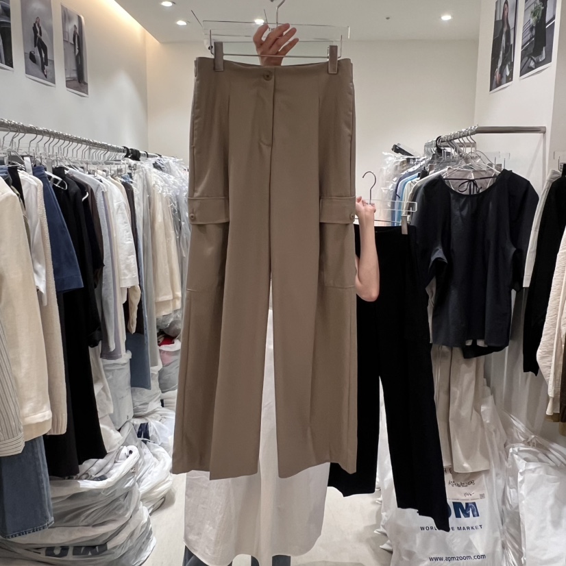 THE REST東大門代購女士新品人氣職業25春夏休閑時尚休閑褲THE REST/UNNOEUD休閑褲圖色2