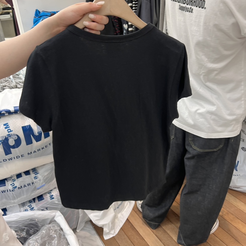 PROJECTVIEW東大門實拍女士新品推薦職業真品熱賣25春夏T恤PROJECTVIEWT恤