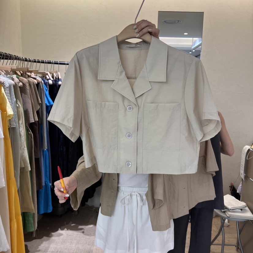 W AND J東大門代購女士新品推薦熱賣人氣休閑職業25春夏夾克W AND J夾克圖色3