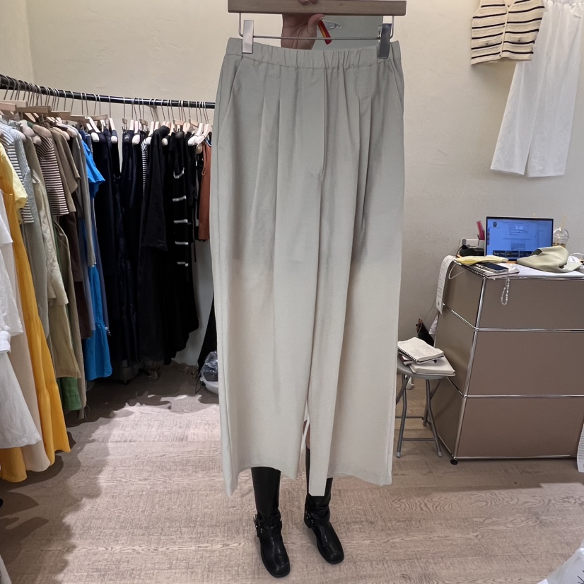 W AND J東大門代購女裝新品熱賣人氣時尚真品25春夏休閑褲W AND J休閑褲