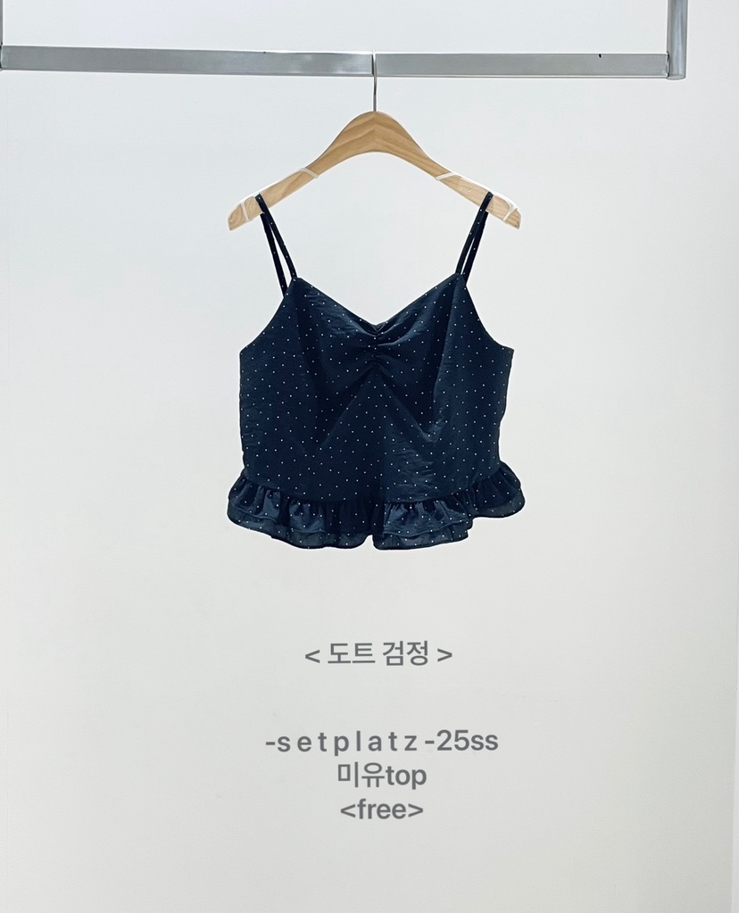 SETPLATZ東大門代購女裝新款推薦時尚人氣休閑真品吊帶背心PLATZCLASSIC吊帶/背心圖色2