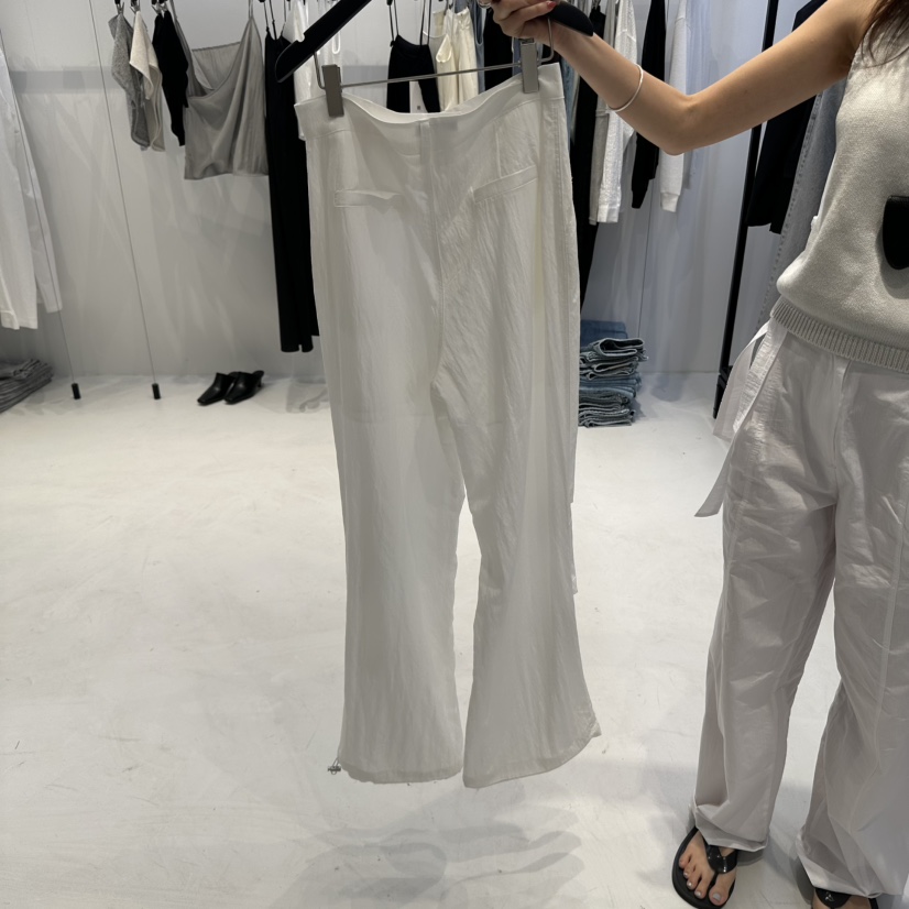 OSOO韓國代購女士新品時尚休閑熱賣25春夏真品人氣推薦休閑褲OSOO休閑褲