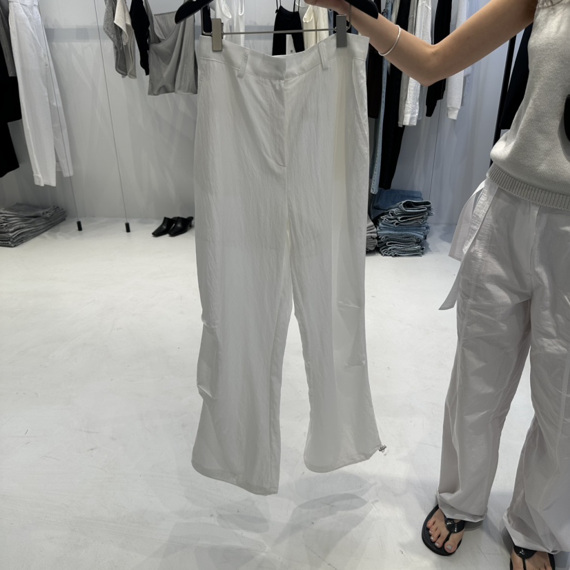 OSOO韓國代購女士新品時尚休閑熱賣25春夏真品人氣推薦休閑褲OSOO休閑褲