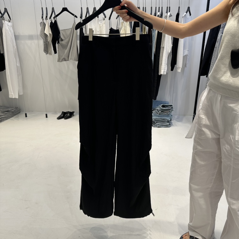 OSOO韓國代購女士新品時尚休閑熱賣25春夏真品人氣推薦休閑褲OSOO休閑褲圖色2
