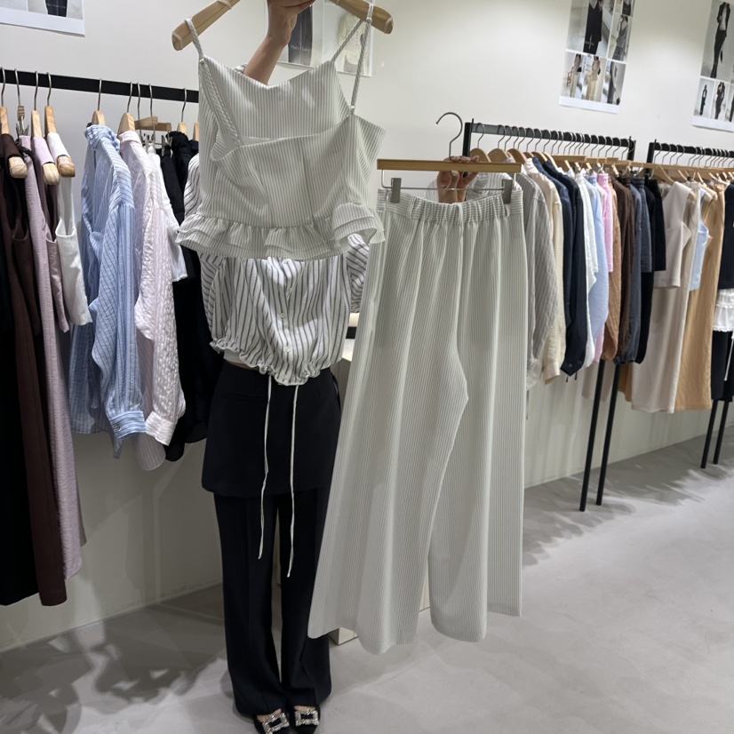 SETPLATZ東大門實拍女士新款熱賣真品人氣時尚職業吊帶背心PLATZCLASSIC吊帶/背心