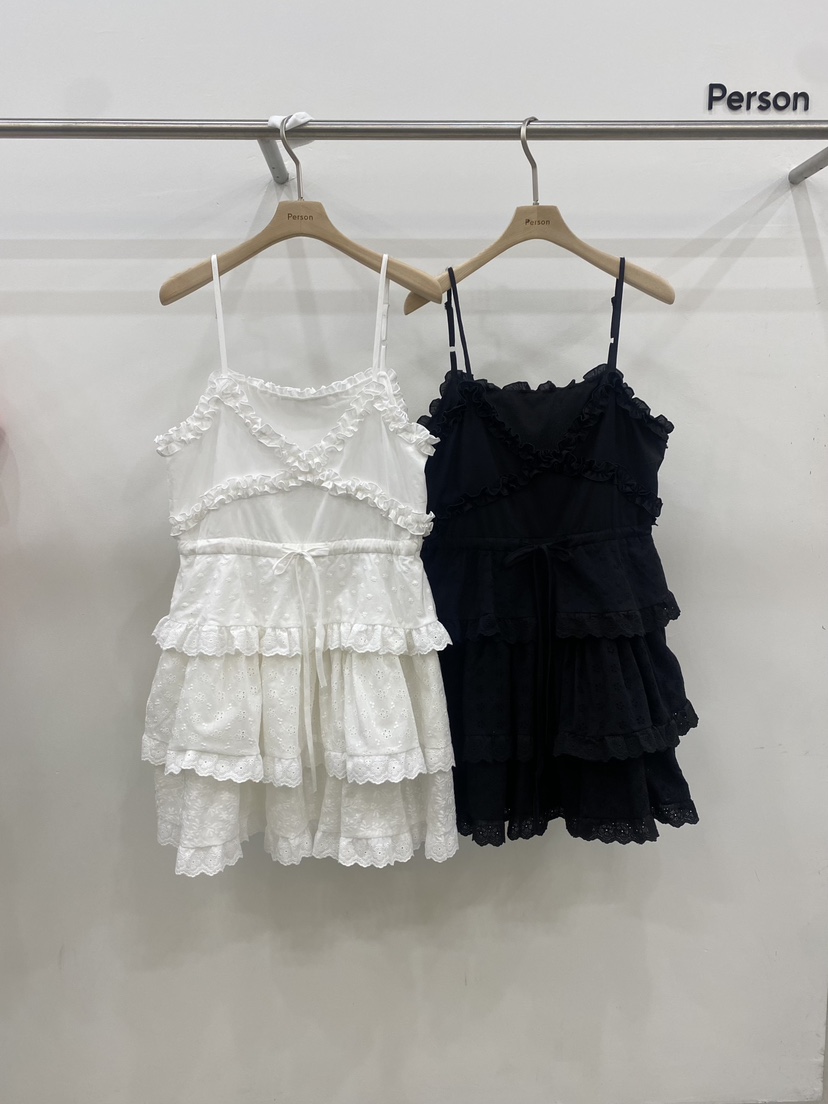 PERSON韓國直郵女裝新品25春夏熱賣真品時尚休閑職業連衣裙PERSON連衣裙