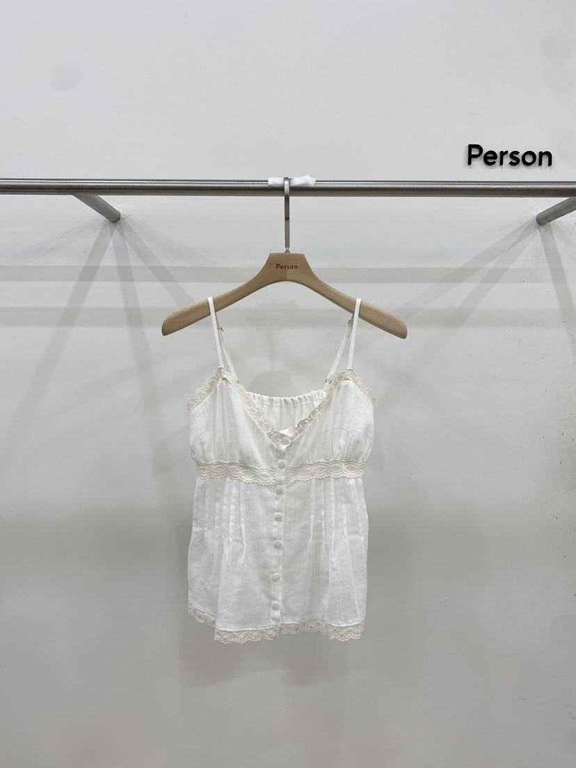 PERSON東大門直郵女士新品休閑職業熱賣時尚人氣吊帶背心蕾絲PERSON吊帶/背心