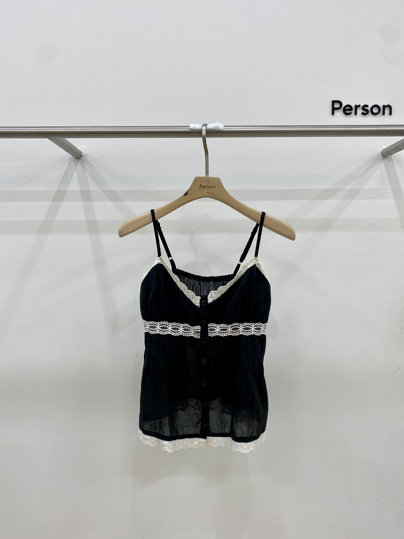 PERSON東大門直郵女士新品休閑職業熱賣時尚人氣吊帶背心蕾絲PERSON吊帶/背心圖色3