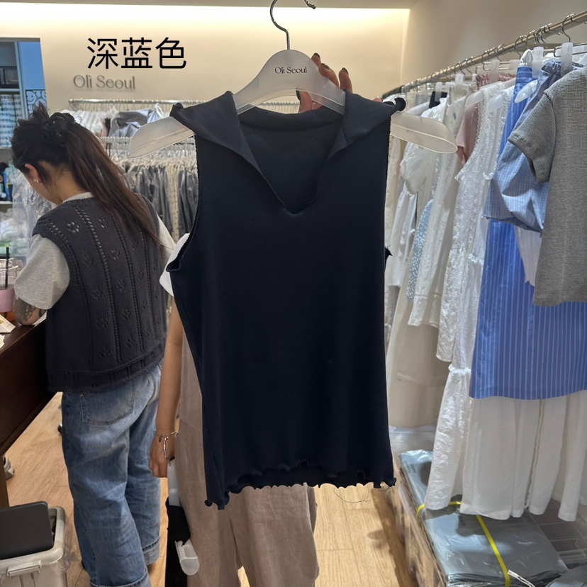OLI SEOUL東大門直郵女裝新款熱賣職業時尚人氣推薦吊帶背心OLI SEOUL吊帶/背心圖色3