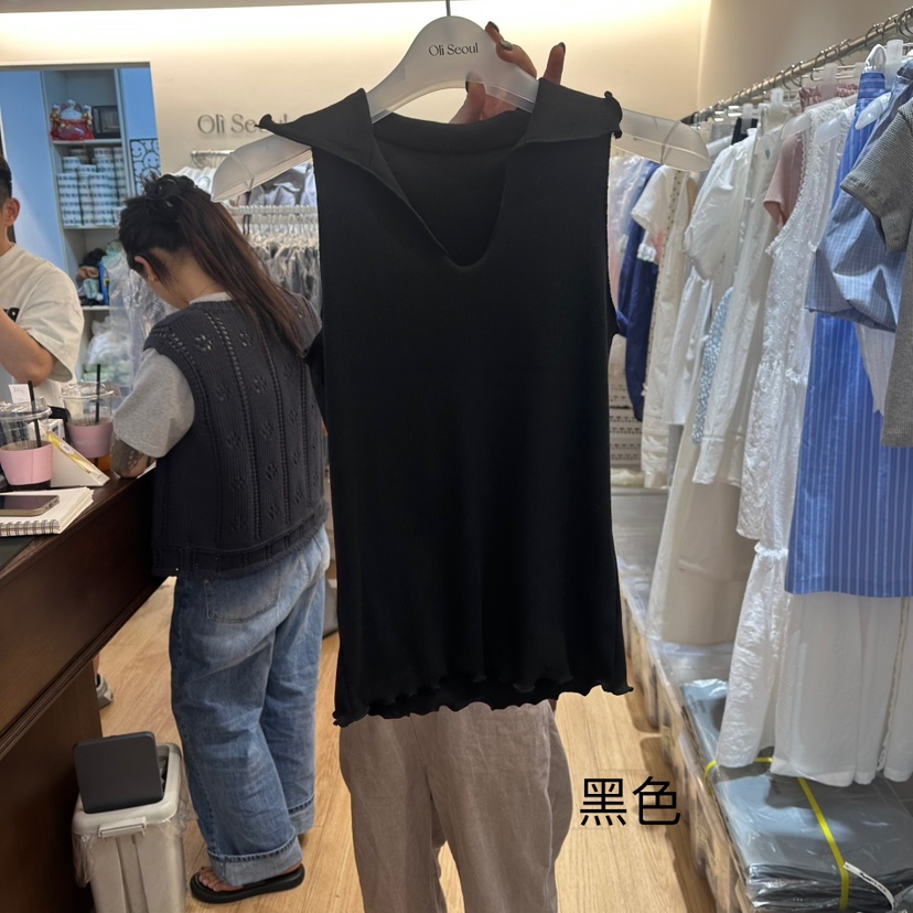 OLI SEOUL東大門直郵女裝新款熱賣職業時尚人氣推薦吊帶背心OLI SEOUL吊帶/背心圖色4