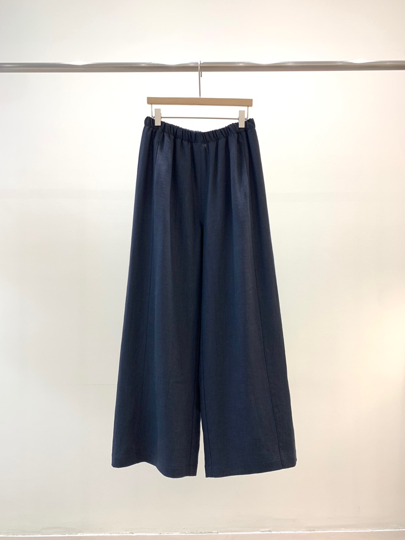 KNOCK東大門實拍女裝新品熱賣真品時尚休閑25春夏休閑褲亞麻KNOCK休閑褲圖色3