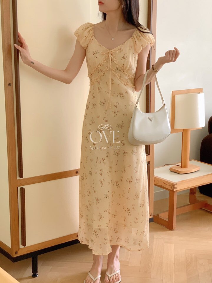 OVE東大門實拍女裝新款休閑時尚熱賣真品職業25春夏人氣連衣裙OVE連衣裙