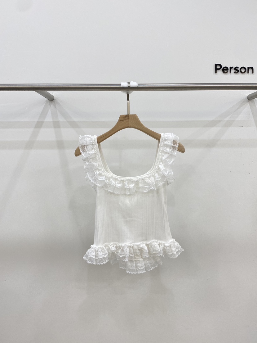 PERSON韓國代購女士新品熱賣時尚休閑25春夏職業襯衫蕾絲衫PERSON襯衫/蕾絲衫