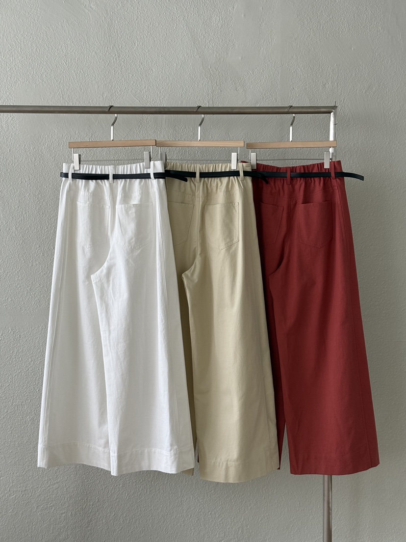 TWENTY FOUR SEVEN24-7韓國代購女裝新品職業休閑褲含腰帶TEWNTY FOUR SEVEN24-7休閑褲