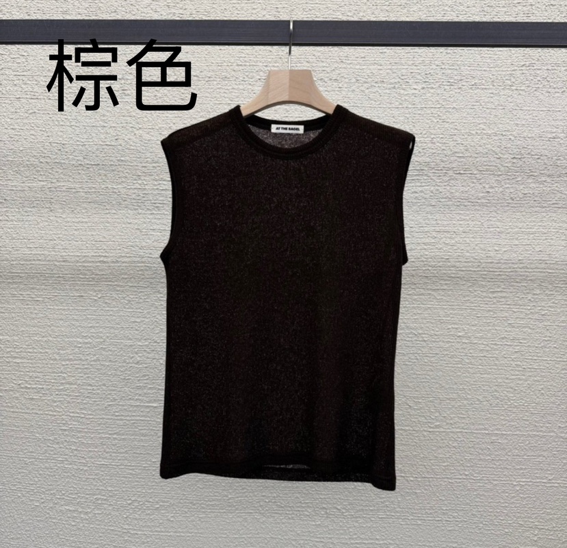 AT THE BAGEL東大門實拍女裝新款時尚職業真品休閑吊帶背心AT THE BAGEL吊帶/背心圖色2