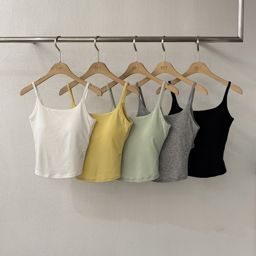TWENTY FOUR SEVEN24-7東大門直郵女裝新品25春夏吊帶背心TEWNTY FOUR SEVEN24-7吊帶/背心