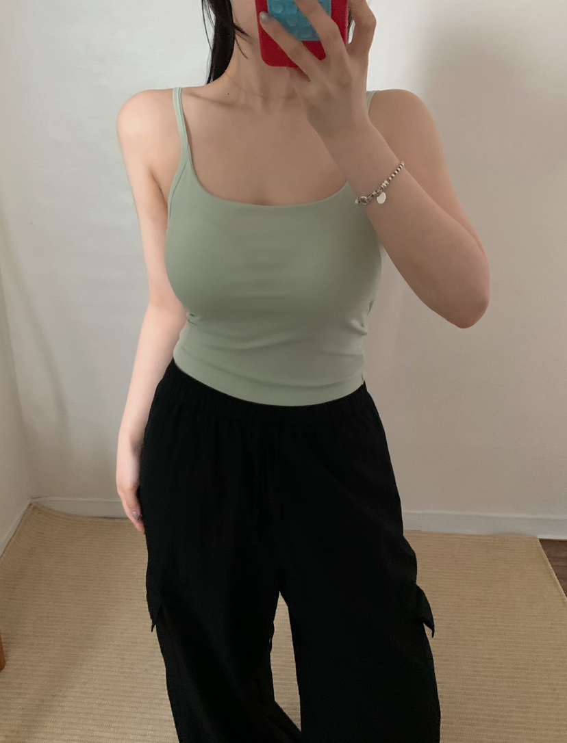 TWENTY FOUR SEVEN24-7東大門直郵女裝新品25春夏吊帶背心TEWNTY FOUR SEVEN24-7吊帶/背心