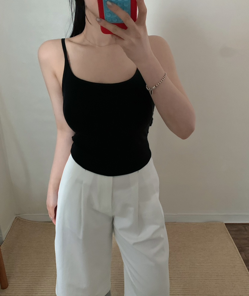 TWENTY FOUR SEVEN24-7東大門直郵女裝新品25春夏吊帶背心TEWNTY FOUR SEVEN24-7吊帶/背心