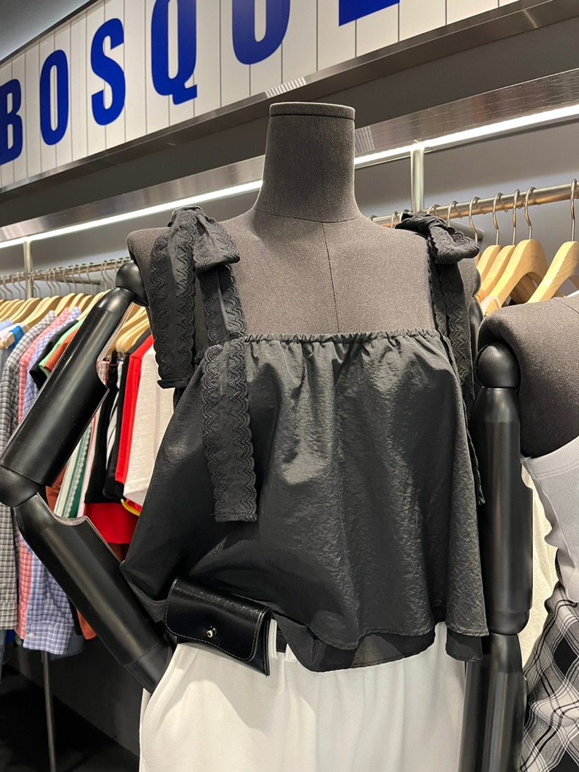 EL BOSQUE韓國代購女士新款人氣熱賣推薦25春夏休閑吊帶背心EL BOSQUE吊帶/背心圖色2