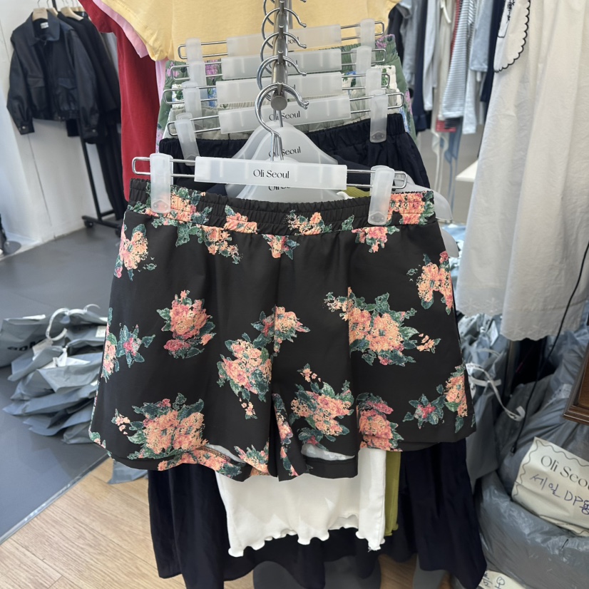 OLI SEOUL東大門實拍女裝新品25春夏熱賣推薦休閑時尚短褲OLI SEOUL短褲圖色3