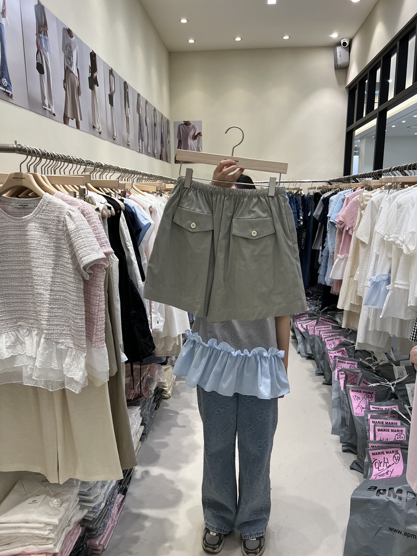 MARIE MARIE東大門代購女裝新品推薦熱賣25春夏時尚職業短褲MARIE MARIE短褲圖色2