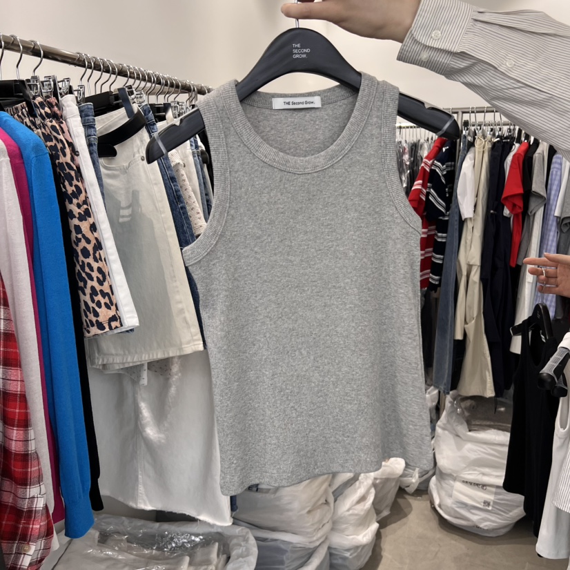 THE SECOND GROW東大門直郵女裝新品職業人氣25春夏吊帶背心THE SECOND GROW吊帶/背心
