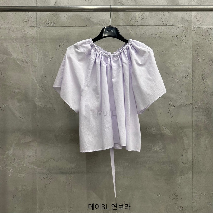 MUTE-P東大門代購女裝新品人氣休閑25春夏職業熱賣襯衫蕾絲衫MUTE襯衫/蕾絲衫圖色2