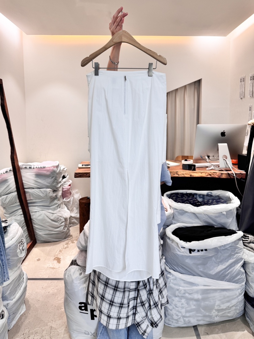 FRIC東大門實拍女士新品休閑推薦人氣熱賣25春夏職業真品長裙FRIC長裙