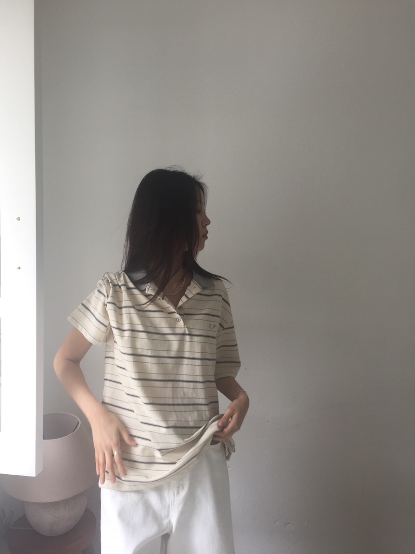 LONG PEAK東大門代購女士新款職業熱賣休閑真品25春夏人氣T恤LONG PEAKT恤