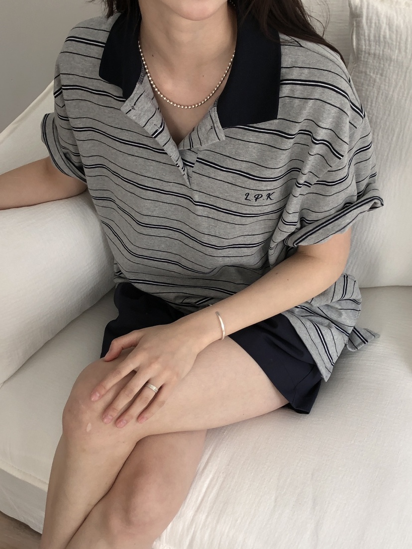 LONG PEAK東大門代購女士新款職業熱賣休閑真品25春夏人氣T恤LONG PEAKT恤