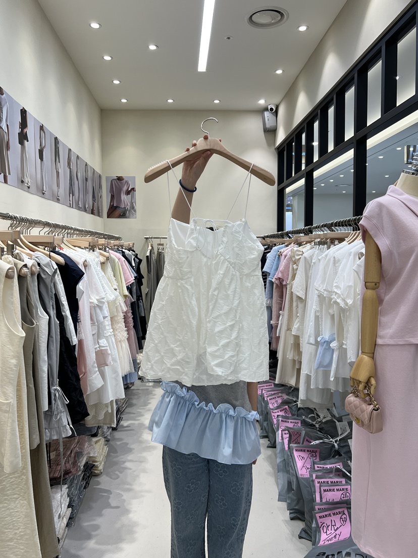 MARIE MARIE東大門直郵女士新品人氣真品熱賣休閑吊帶背心MARIE MARIE吊帶/背心