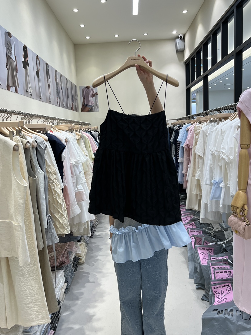 MARIE MARIE東大門直郵女士新品人氣真品熱賣休閑吊帶背心MARIE MARIE吊帶/背心圖色3